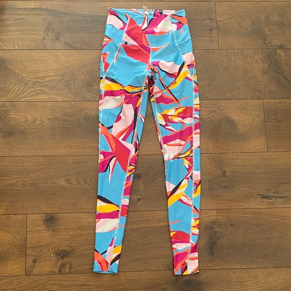 Maaji Pants - Maaji Tropical Floral High Rise Leggings Women’s XS